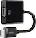 Angle. Belkin - Belkin HDMI to VGA Adapter with Micro-USB Power and Audio Support - Black.