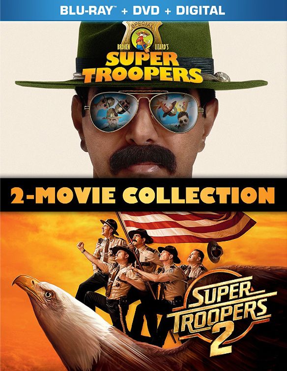  Super Troopers 2-Movie Collection [Includes Digital Copy] [Blu-ray/DVD]