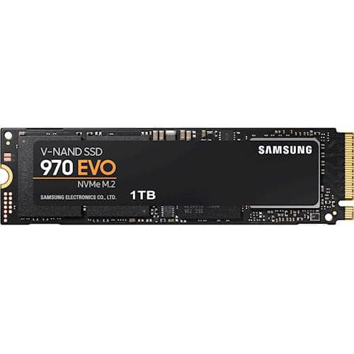 Samsung - 970 EVO 1TB Internal PCI Express 3.0 x4 (NVMe) Solid State Drive with V-NAND Technology