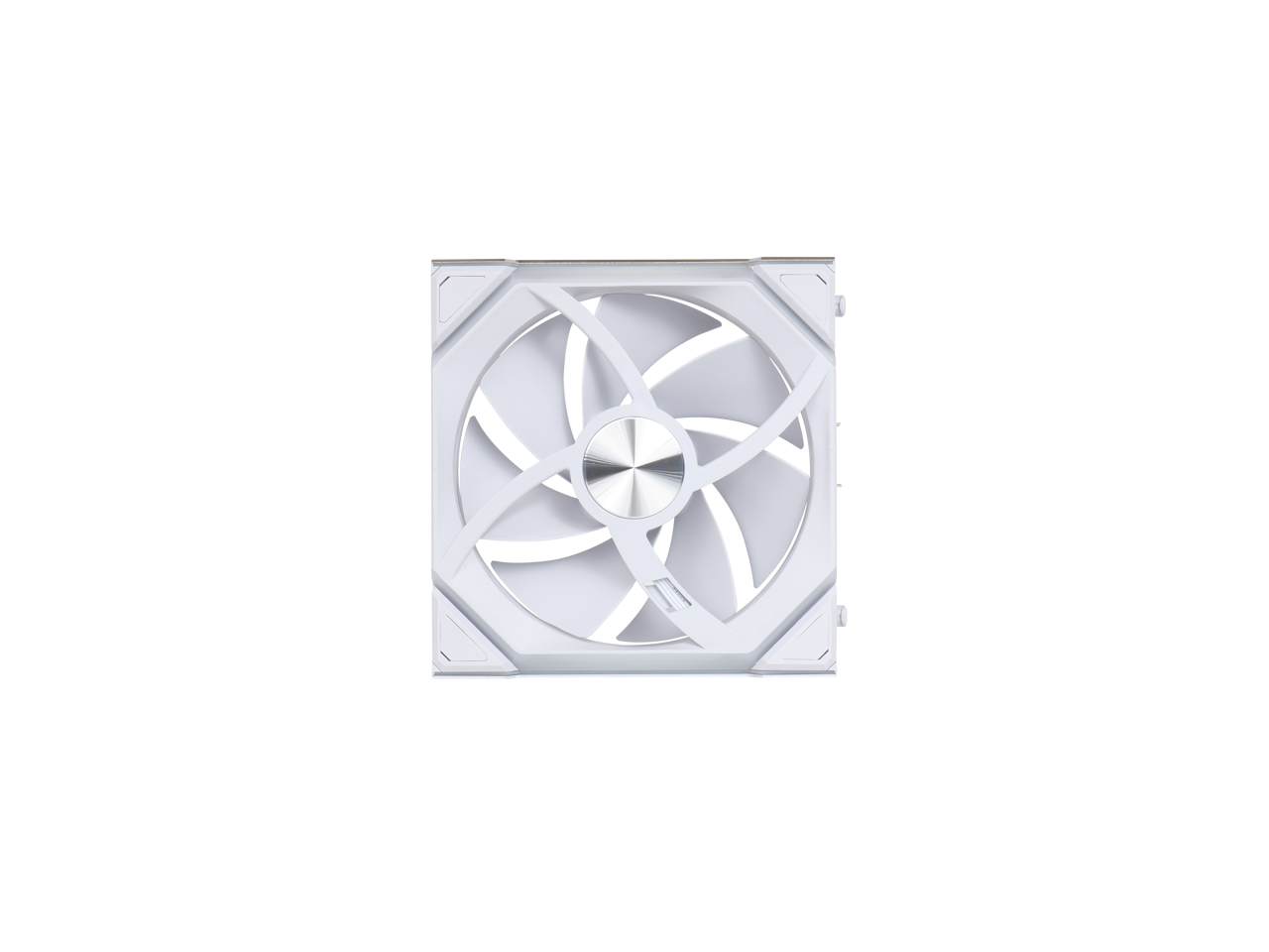 Alt View 3. Lian Li - UNI FAN SL Wireless 120mm ARGB Case Fan Single - White.