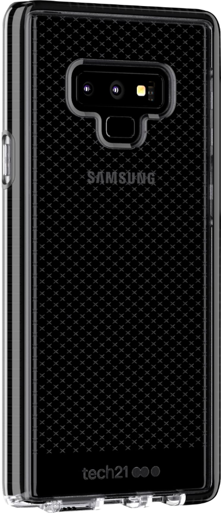 Angle View: Tech21 - Evo Check Case for Samsung Galaxy Note9 - Black/Smokey