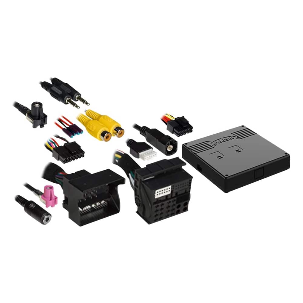 Front. AXXESS - Audio Interface Adapter for Select Mercedes Vehicles - Black.