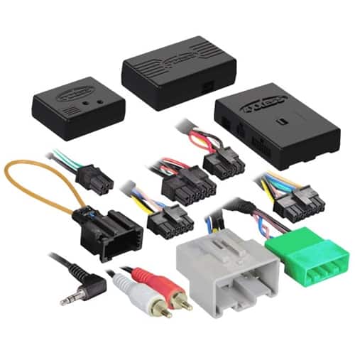 Front. AXXESS - Car Audio Replacement Interface for Select Land Rover Vehicles - Black.