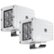 Alt View Zoom 11. Heise - 960-Lumen 3" Cube LED Marine Lights (2-Pack) - White.