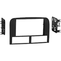 Front. Metra - Dash Kit for Select 1999-2004 Jeep Grand DDIN - Matte Black.
