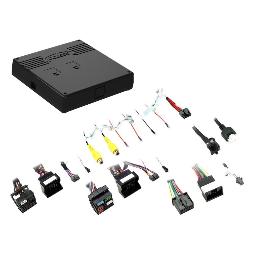 Front. AXXESS - Audio Interface Adapter for 2012 and Later Audi Q3 Vehicles - Black.