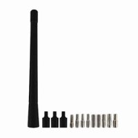 Metra - 7" Vehicle Wire Replacement Antenna - Black - Front_Zoom