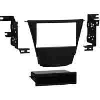 Metra - Dash Kit for Select 2007-2013 Acura MDX DIN - Matte Black - Front_Zoom