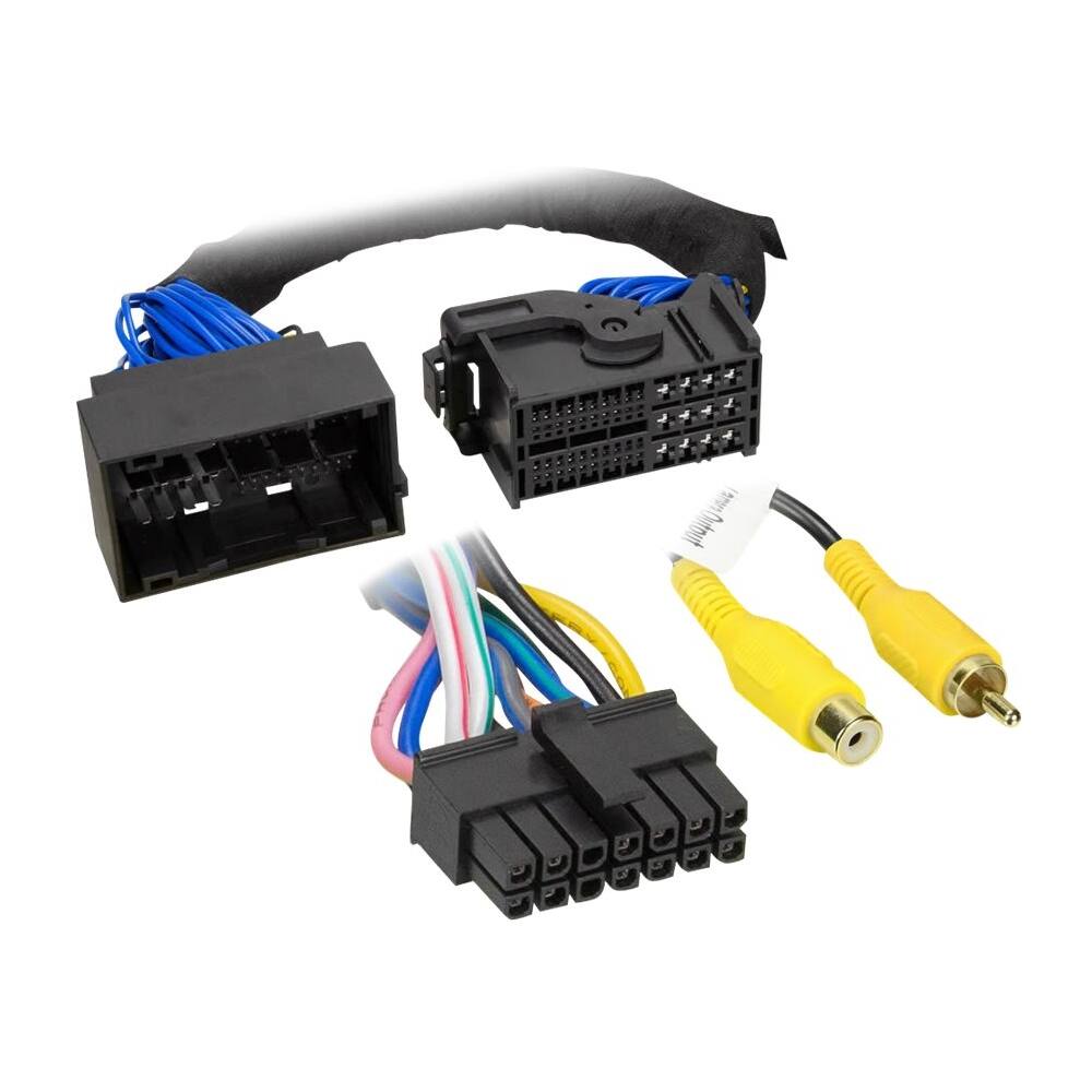 Front. AXXESS - Wiring Harness for 2013-2017 Chrysler Vehicles - Black.