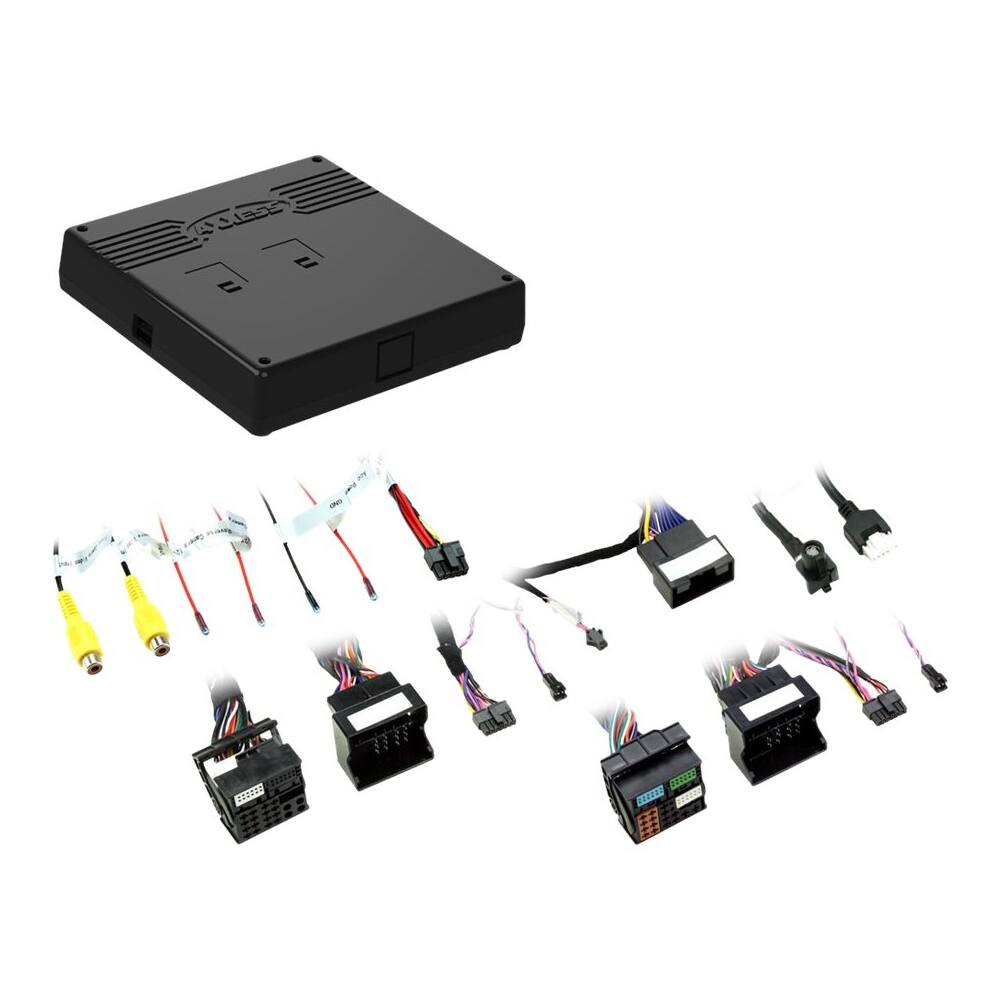 Front. AXXESS - Audio Interface Adapter for 2010 and Later Audi A1 Vehicles - Black.