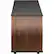 Angle. OneSpace - TV Cabinet for Most Flat-Panel TVs Up to 55" - Black/Walnut.