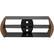 Front. OneSpace - TV Cabinet for Most Flat-Panel TVs Up to 55" - Black/Walnut.