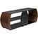 Alt View 13. OneSpace - TV Cabinet for Most Flat-Panel TVs Up to 55" - Black/Walnut.