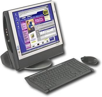 Angle Standard. Sony - VAIO 2.8GHz All-In-One Desktop.