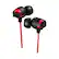 Front. JVC - XX Series HA-FX103M Wired In-Ear Headphones - Red.