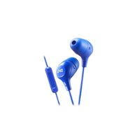 JVC - HA FX38M-E Marshmallow Wired In-Ear Headphones - Blue - Front_Zoom