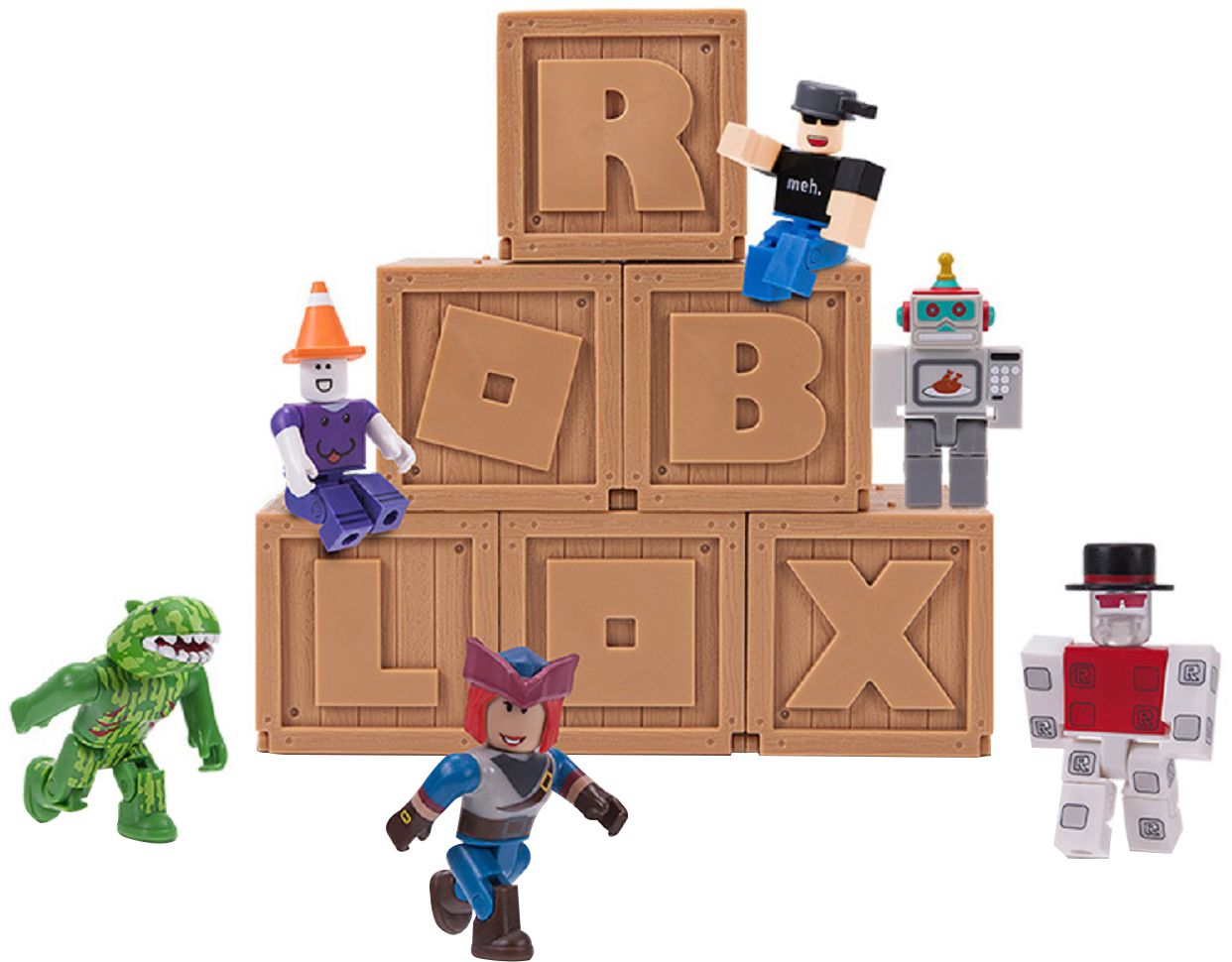 Best Buy Roblox Series 2 Mystery Figures Styles May Vary 10764 - roblox series 1 ultimate collector s set by roblox shop online