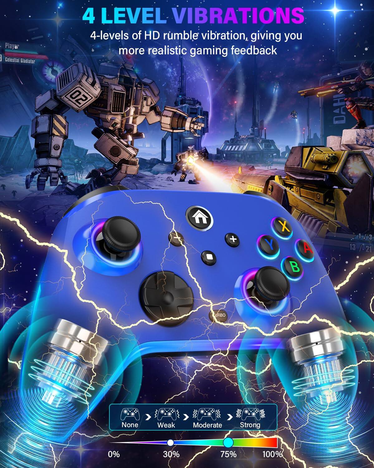 Dazzling Pops controllers for switch oled switch 1200mah controller ...