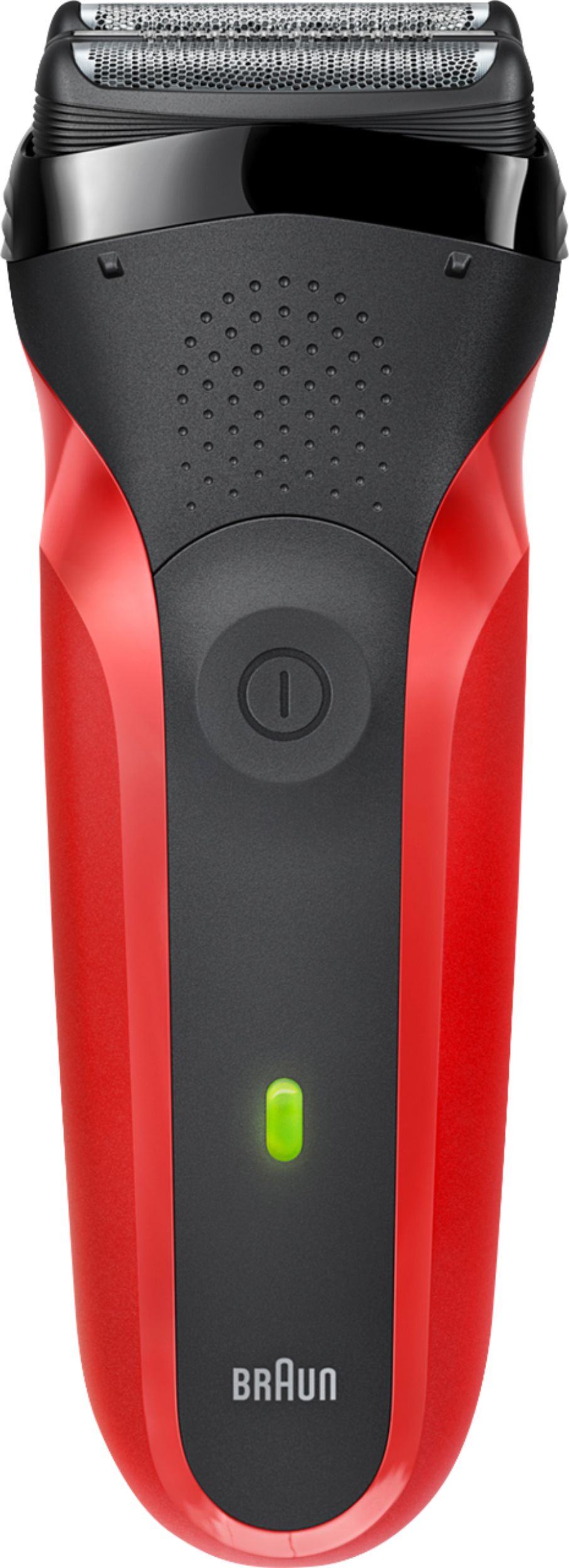Angle View: Braun - Series 3 Electric Shaver - Red
