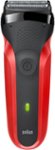 Angle Zoom. Braun - Series 3 Electric Shaver - Red.