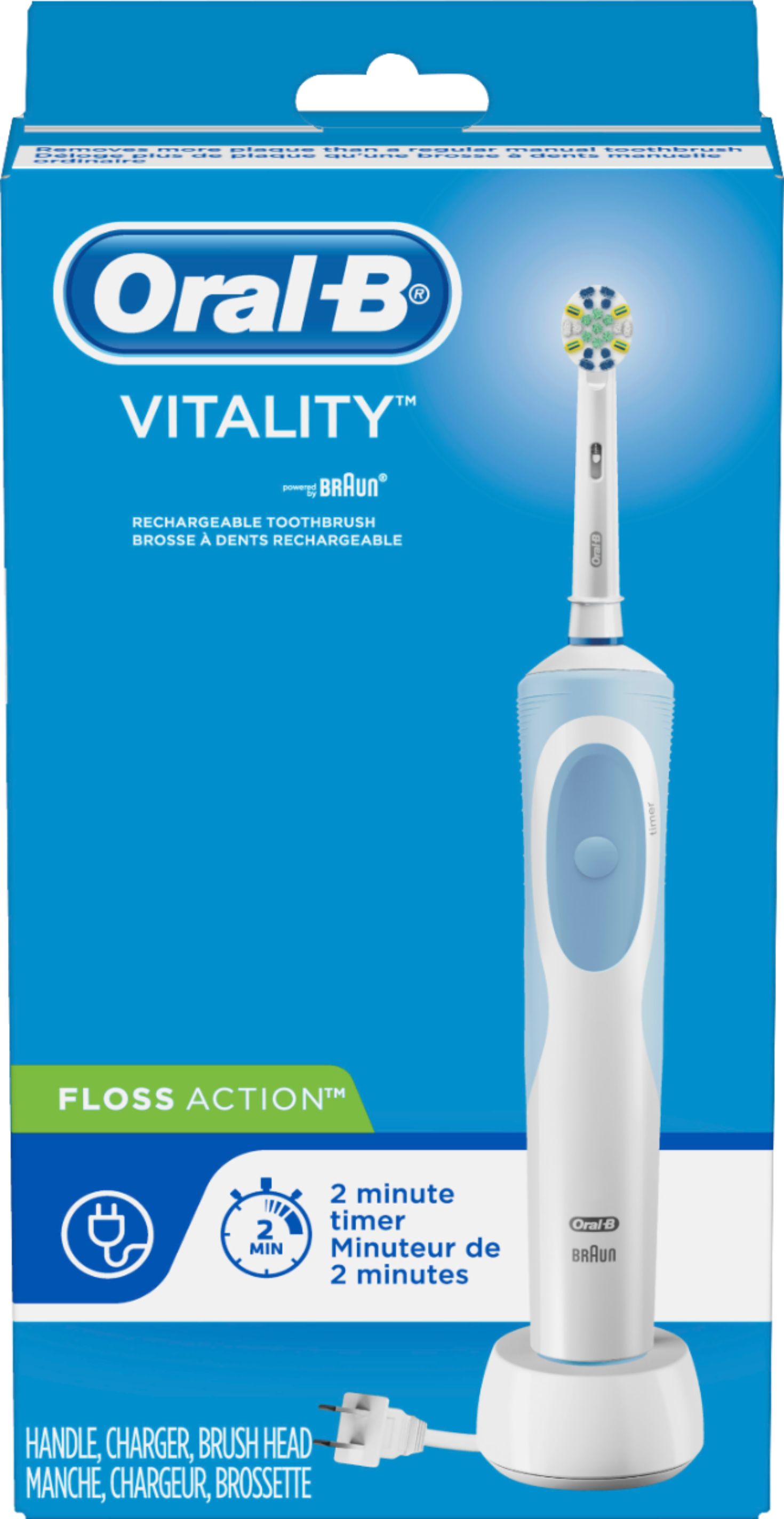Oral B Vitality Extra Sensitive Clean Electric Toothbrush - Noel Leeming