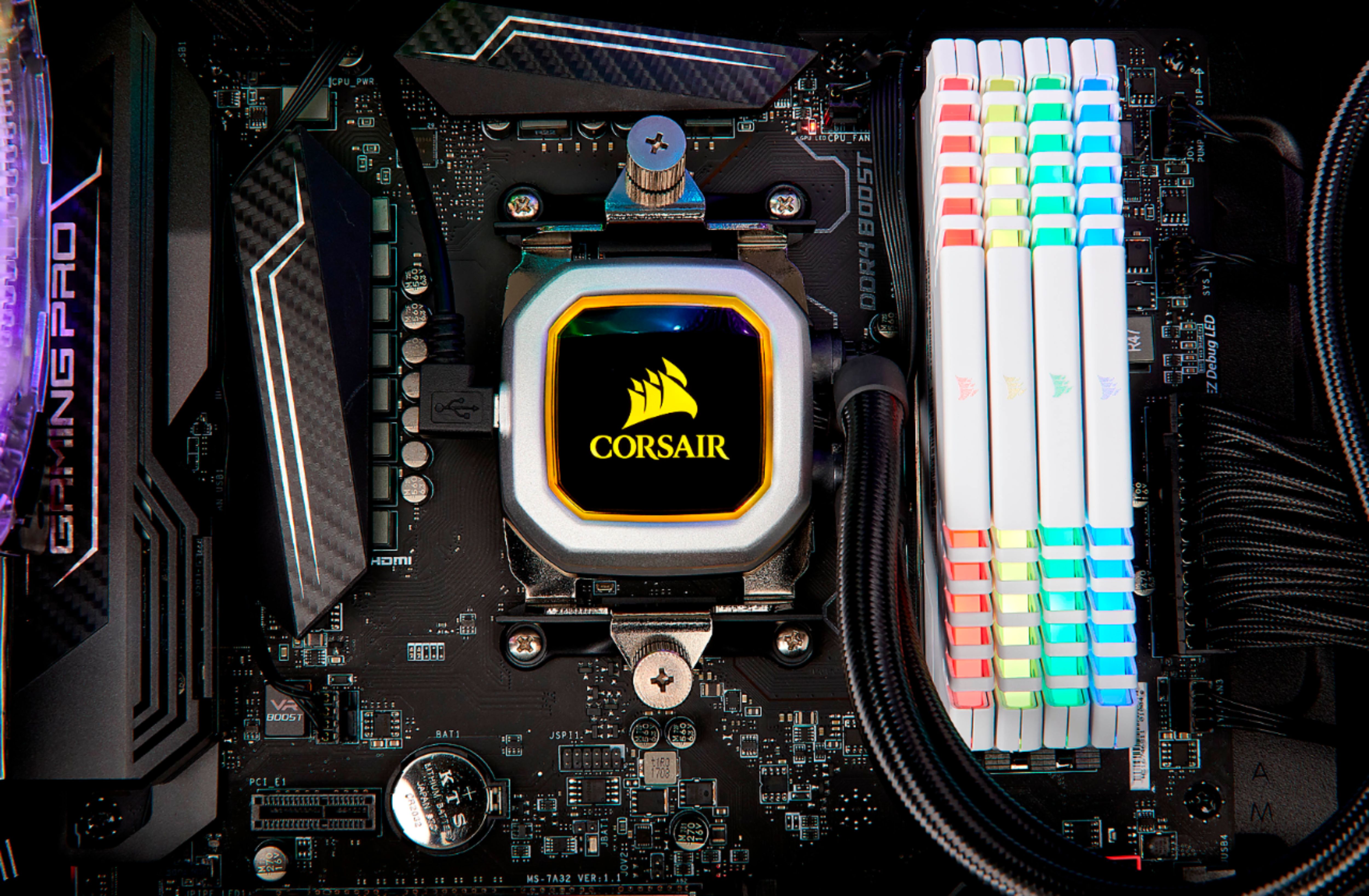 Best Buy: CORSAIR Hydro Series PRO Liquid CPU Cooler 120mm Cooling System with RGB Lighting CW-9060033-WW