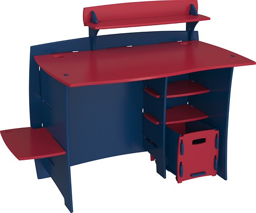 Best Buy Legare Furniture Kids Asymmetric Desk Navy Red Mpnm 210