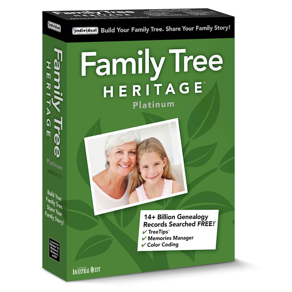My History - Family Tree Software & Genealogy Supplies Specialist