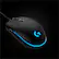 Alt View 15. Logitech - G Pro (Hero) Wired Optical Gaming Mouse with LIGHTSYNC RGB Lighting - Black.