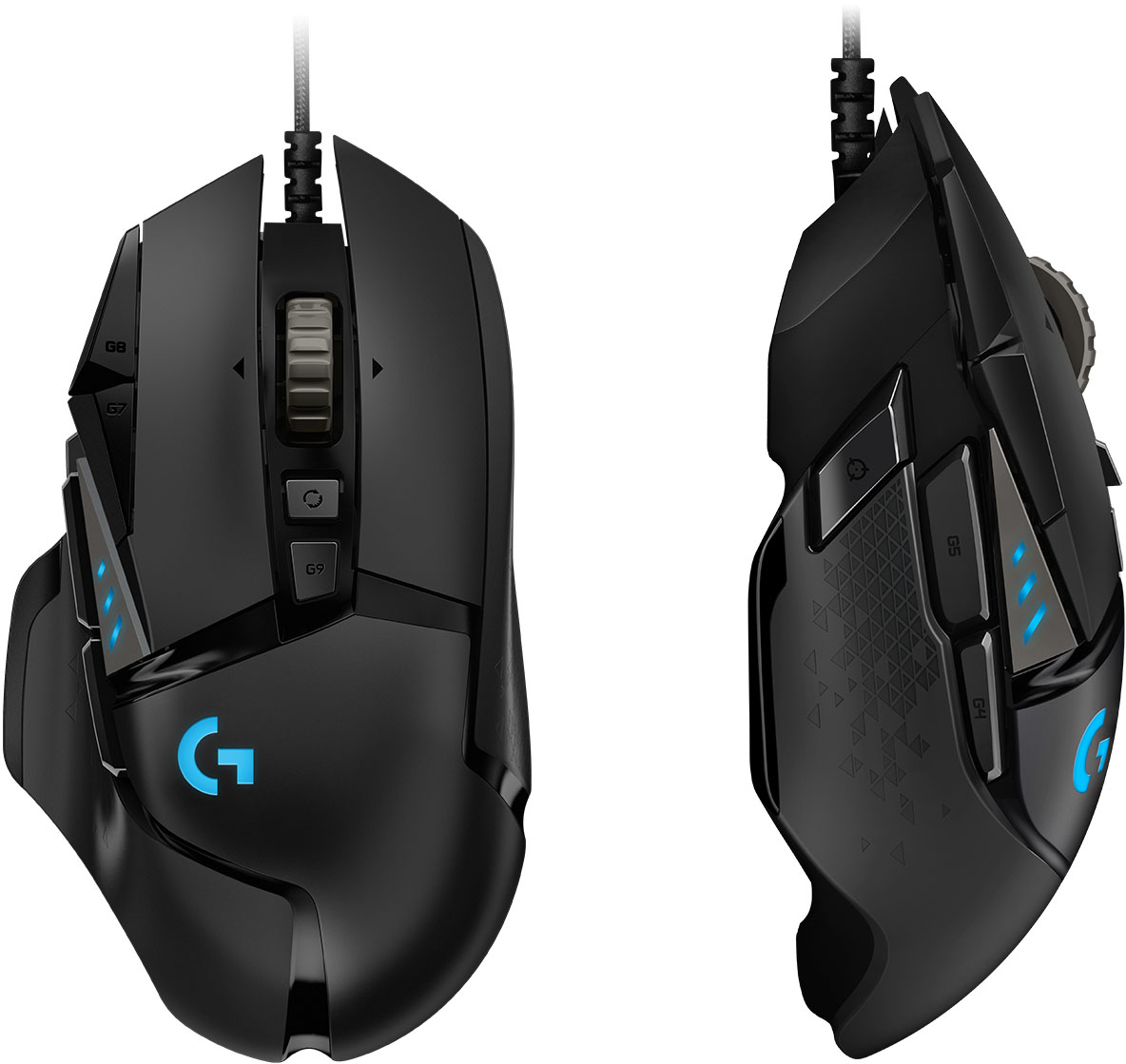Logitech G502 HERO Wired Gaming Mouse with RGB Black 910-005469 Best Buy