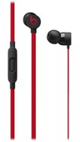 Geek Squad Certified Refurbished urBeats³ Earphones with 3.5mm Plug - The Beats Decade Collection - Defiant Black-Red - Front_Zoom