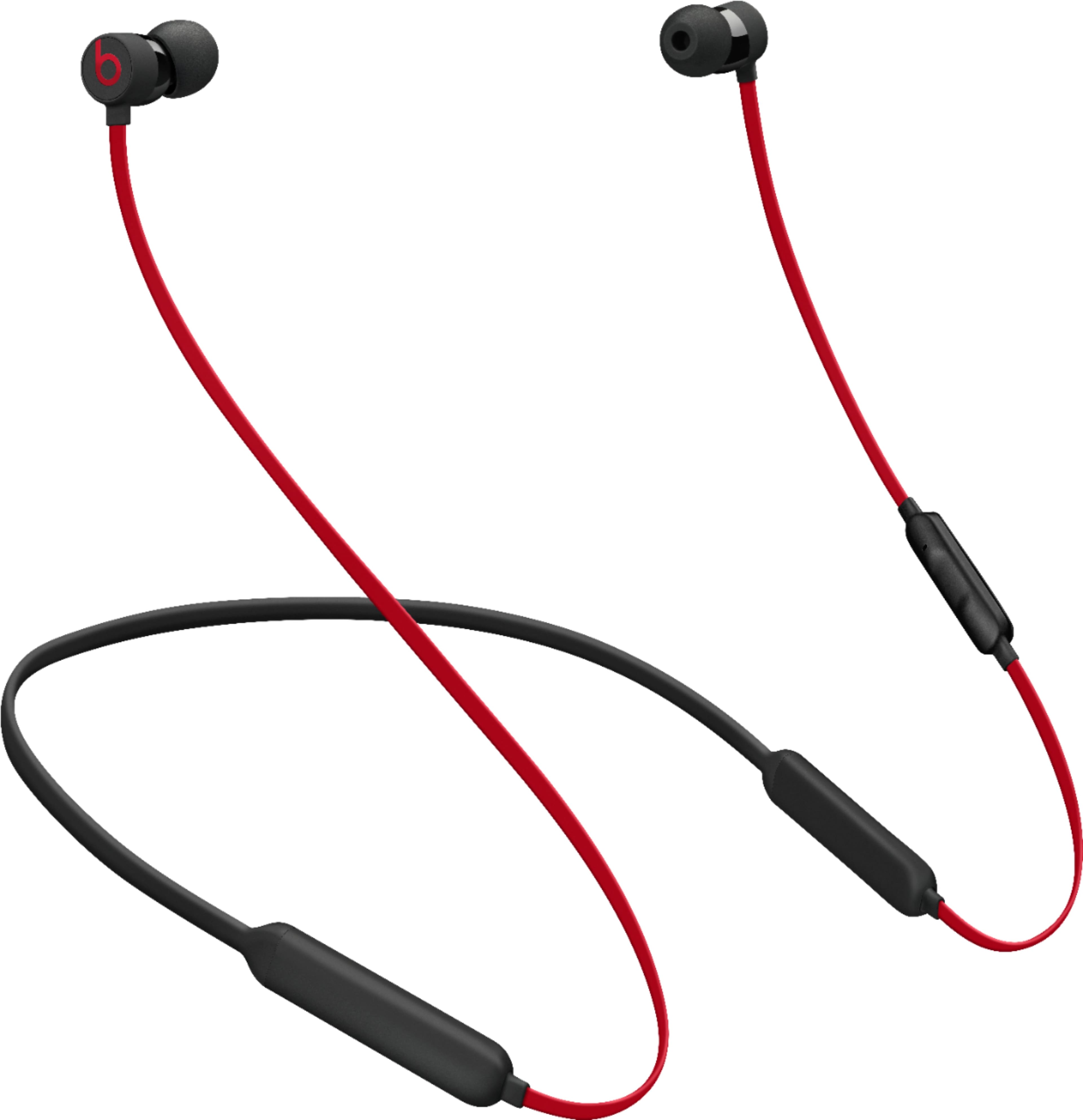 Geek Squad Certified Refurbished BeatsX Earphones The Beats Decade  Collection Defiant Black-Red GSRF MRQA2LL/A - Best Buy