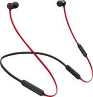 Geek Squad Certified Refurbished BeatsX Earphones - The Beats Decade Collection - Defiant Black-Red - Angle_Zoom