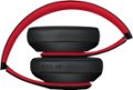 Alt View 11. Beats - Geek Squad Certified Refurbished Beats Studio³ Wireless Noise Cancelling Headphones - The Beats Decade Collection - Defiant Black-Red.
