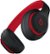 Alt View 12. Beats - Geek Squad Certified Refurbished Beats Studio³ Wireless Noise Cancelling Headphones - The Beats Decade Collection - Defiant Black-Red.