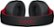 Alt View 13. Beats - Geek Squad Certified Refurbished Beats Studio³ Wireless Noise Cancelling Headphones - The Beats Decade Collection - Defiant Black-Red.