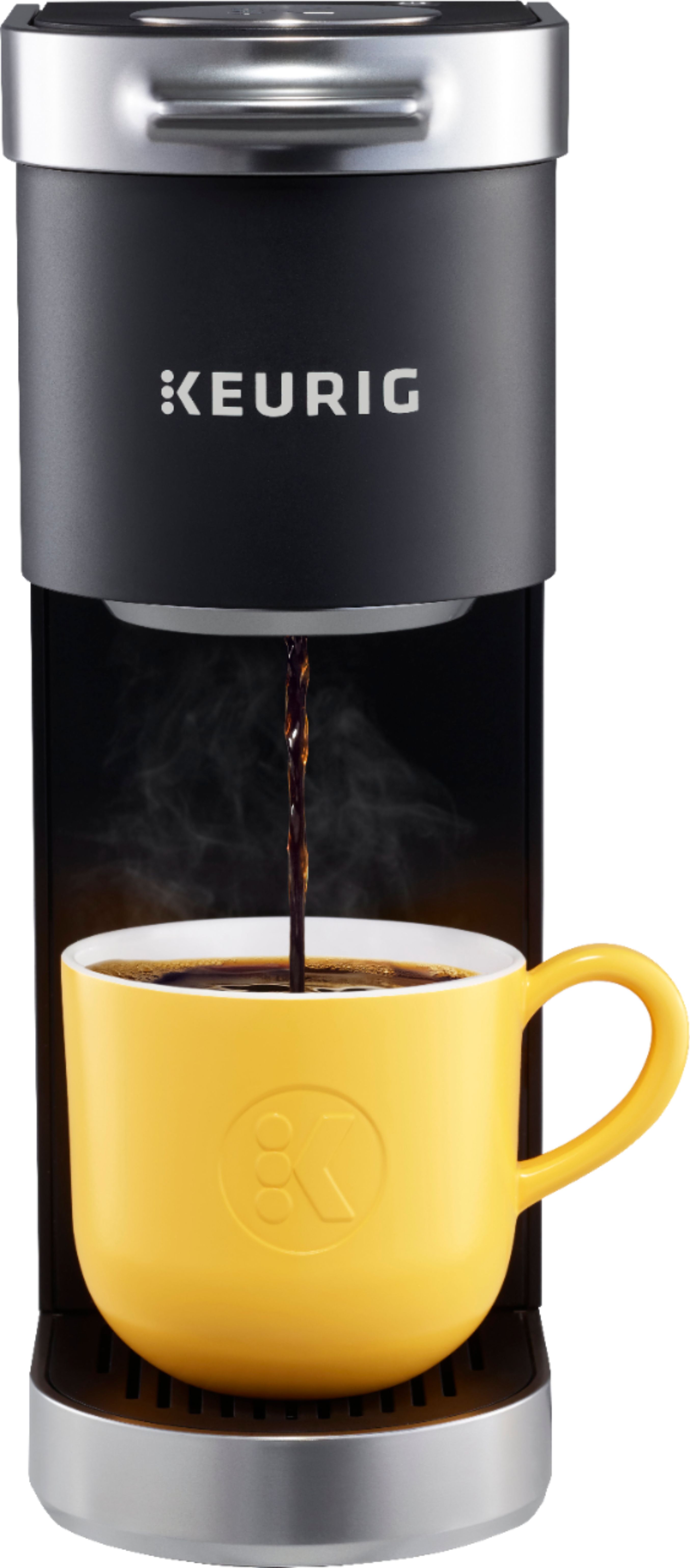 Featuring An Ultra-sleek Design Keurig K-Mini Single Serve K-Cup Pod Coffee Maker Studio Gray 