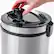 Alt View 13. AROMA - 20-Cup Rice Cooker and Steamer - Black/Stainless Steel.