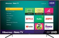 Front Zoom. Hisense - 65" Class - LED - R6 Series - 2160p - Smart - 4K UHD TV with HDR - Roku TV.