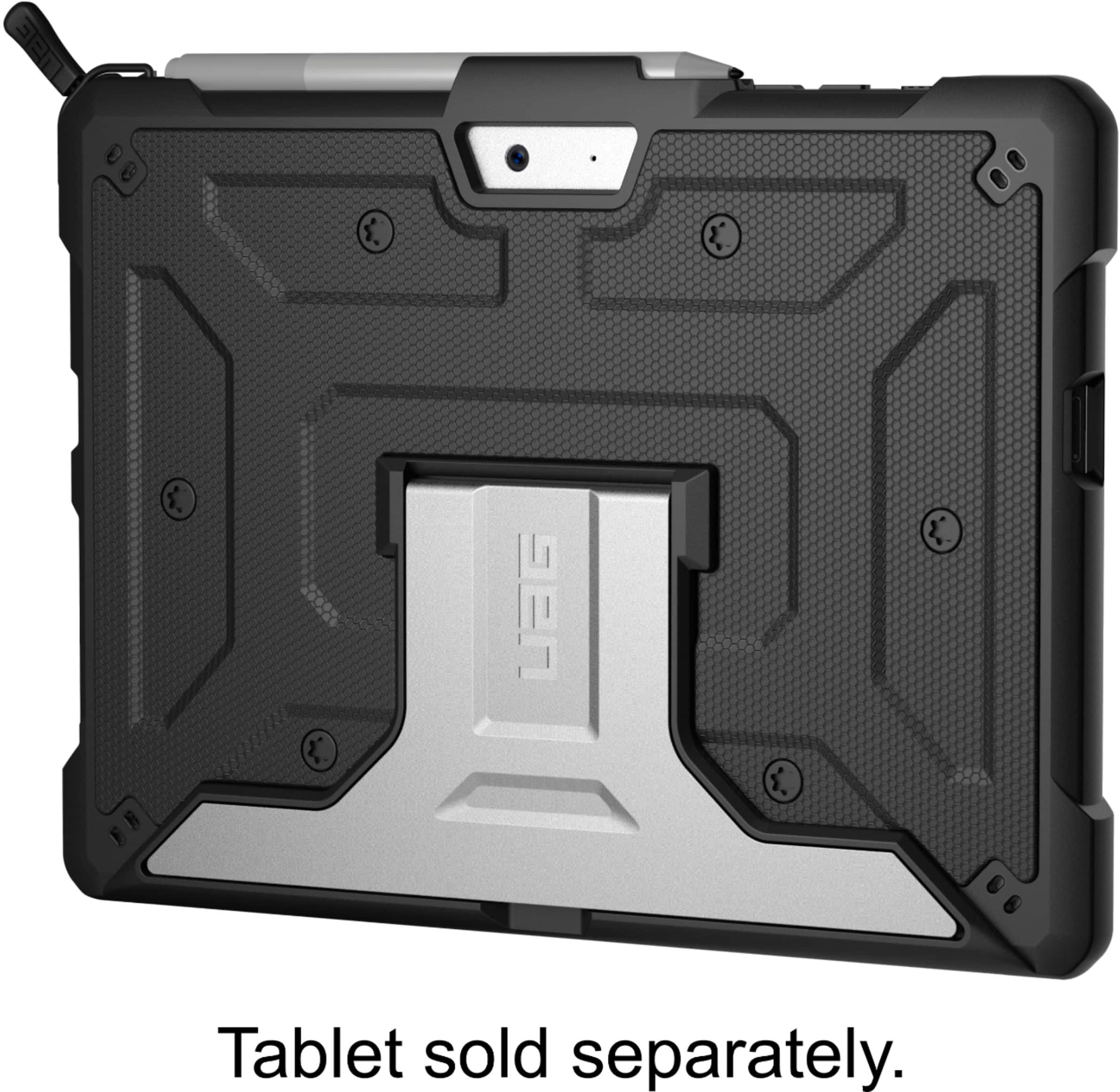 Left View: UAG - Metropolis Series Protective Case for Microsoft Surface Go - Black