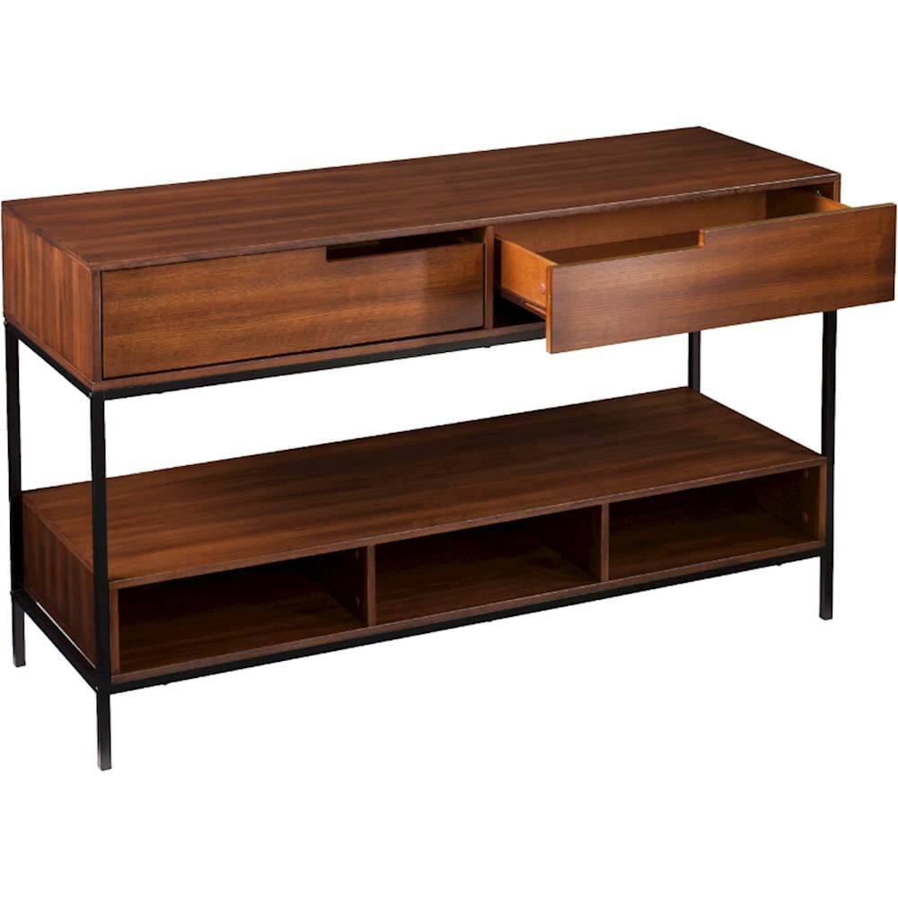 Best Buy SEI Everett Console Table Dark Tobacco CM5071