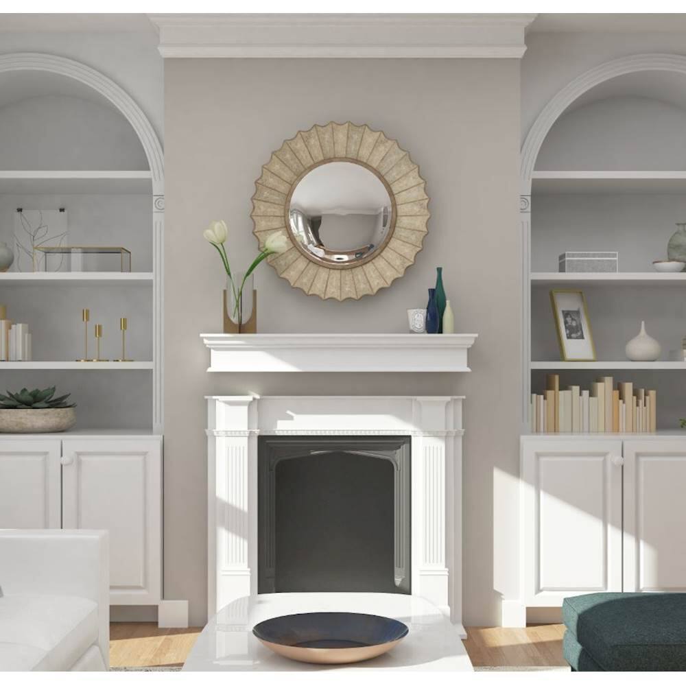 SEI Adair Floating Mantel Shelf White FA3248 Best Buy