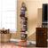 Alt View 11. SEI Furniture - 11-Shelf Spine Tower Bookcase - Silver.