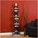 Alt View 12. SEI Furniture - 11-Shelf Spine Tower Bookcase - Silver.