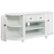 Alt View Zoom 11. SEI - Dandridge TV Stand for Most Flat-Panel TVs Up to 46" - White.