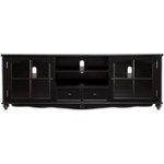 Front Zoom. SEI - Coventry TV Console for Most Flat-Panel TVs Up to 67" - Antique Black.
