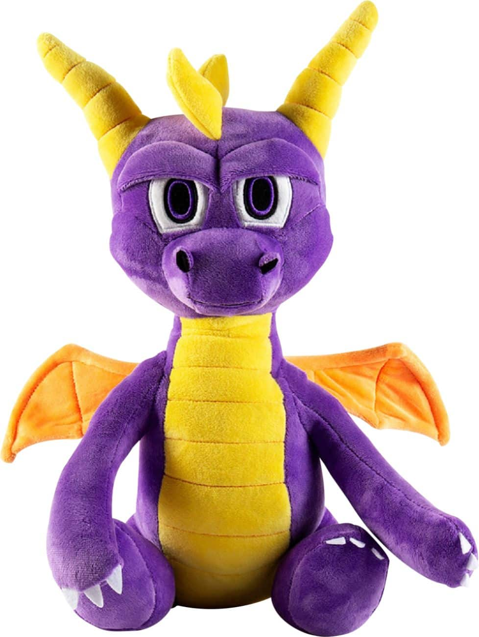 purple stuffed dragon