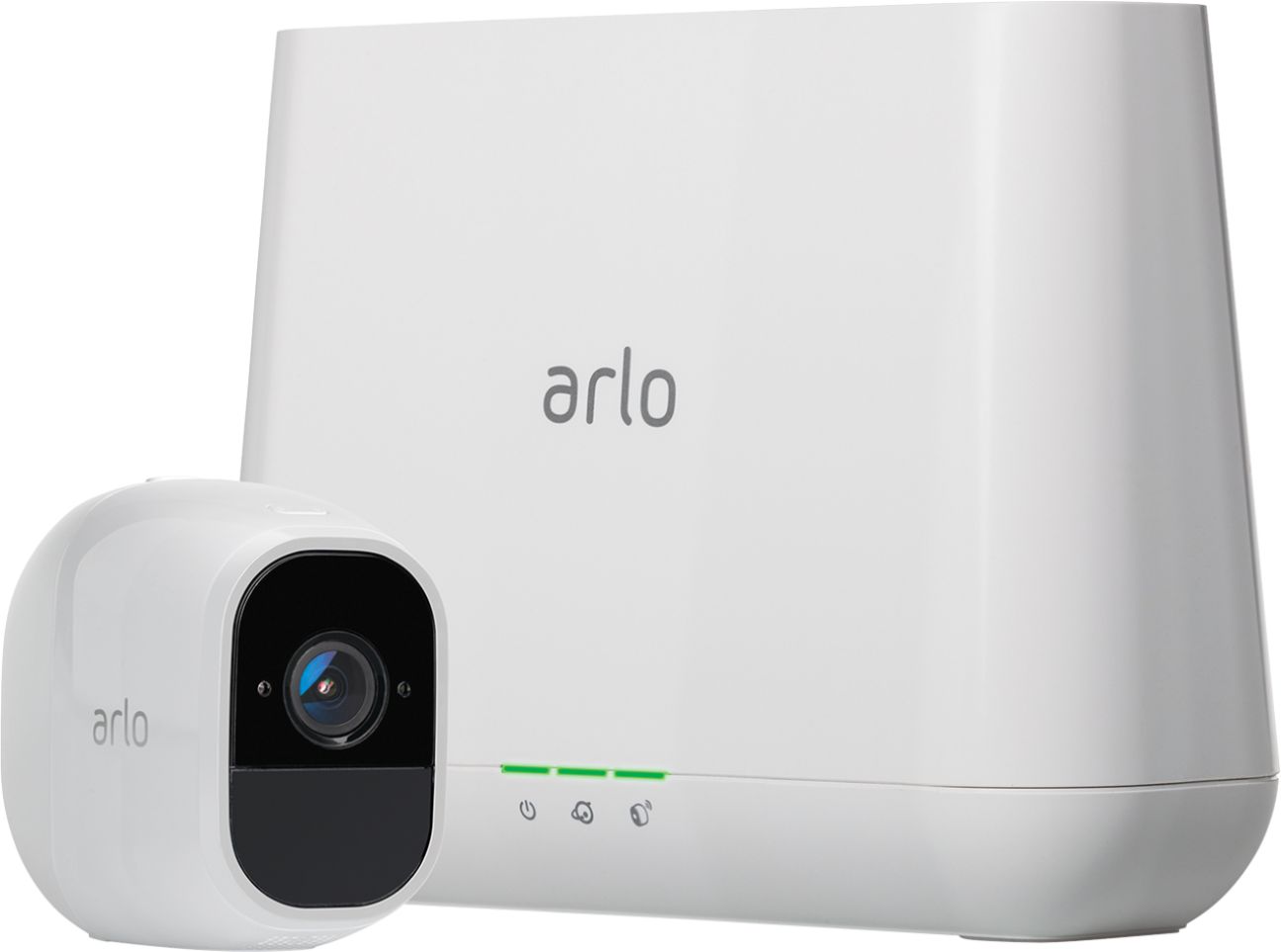 Arlo Pro 2 Indoor/Outdoor 1080p WiFi WireFree Security Camera White eBay