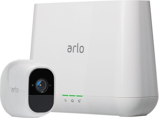 Arlo - Pro 2 Indoor/Outdoor 1080p Wi-Fi Wire-Free Security Camera - White - Front_Zoom. 1 of 10 Images & Videos. Swipe left for next.