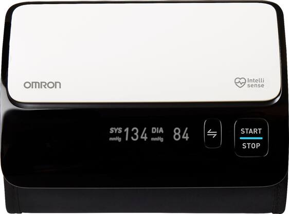Omron - Evolv - Wireless Upper Arm Blood Pressure Monitor - Black/White